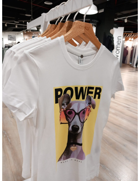 Camiseta . ONLAYA LIFE S/S O-NECK TOP NOOS PTM