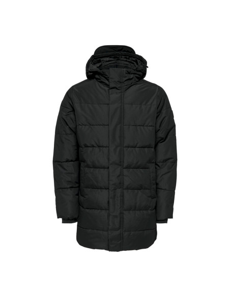 Abrigo acolchada. ONSCARL LONG QUILTED COAT OTW