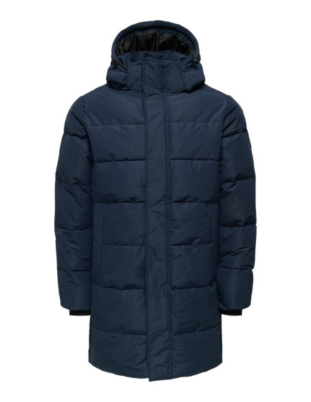 Abrigo acolchada. ONSCARL LONG QUILTED COAT OTW