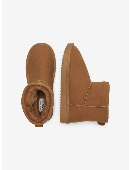 Botas pelo .ONLFEODORA TEDDY LINED BOOT - NOOS