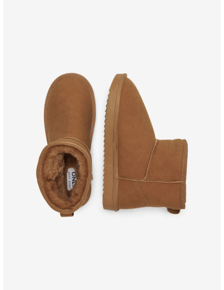 Botas pelo .ONLFEODORA TEDDY LINED BOOT - NOOS