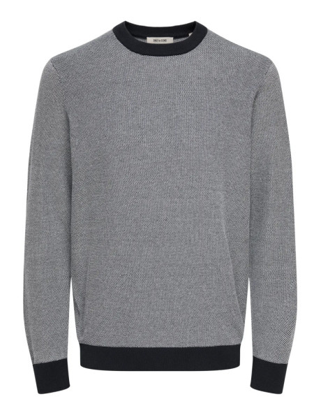 Jersey fino . ONSTAP REG LS CREW KNIT