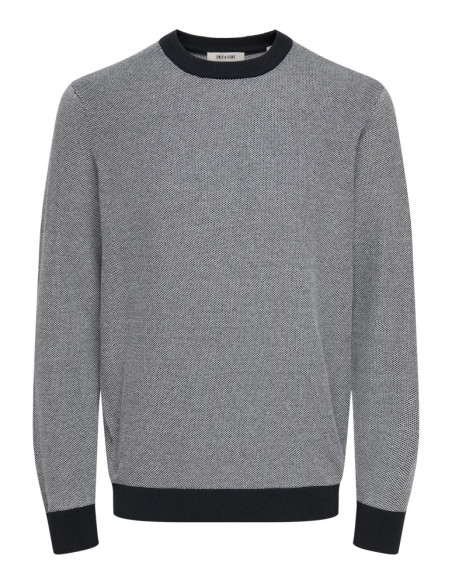 Jersey fino . ONSTAP REG LS CREW KNIT