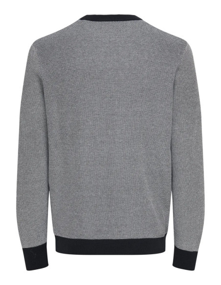 Jersey fino . ONSTAP REG LS CREW KNIT