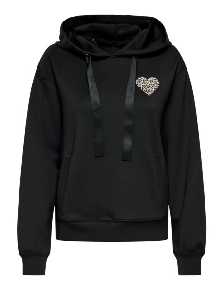 Sudadera con capucha. ONLALINA LIFE L/S PRINT HOOD SWT