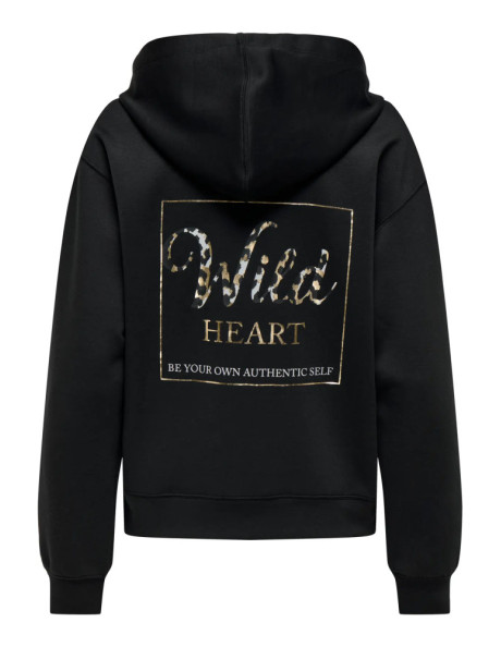 Sudadera con capucha. ONLALINA LIFE L/S PRINT HOOD SWT