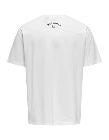 Camiseta  Ali  boxeador . ONSMUHAMMAD ALI RLX SS LIC TEE