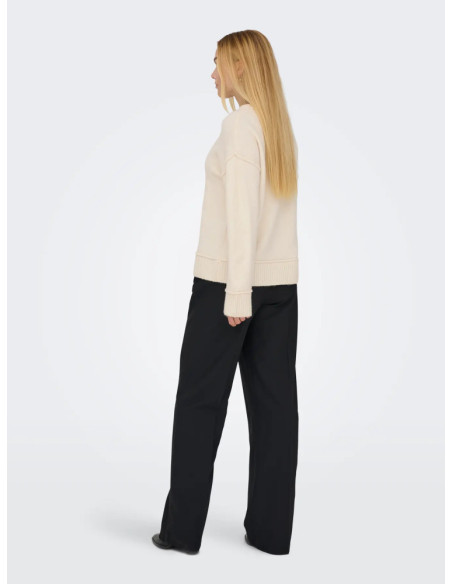 Jersey . ONLHAZEL LS DETAIL O-NECK  BF KNT