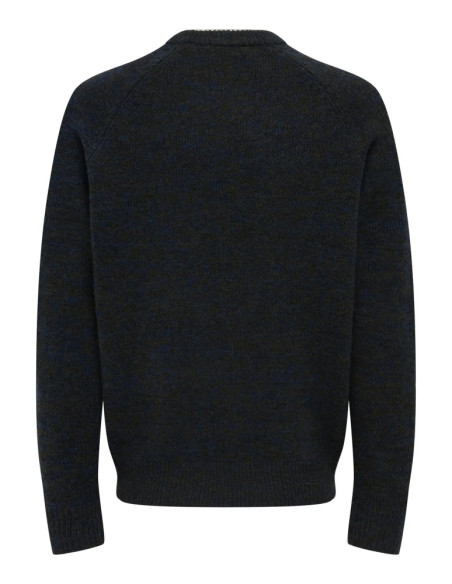 Jersey mezclilla. ONSBERNO RLX LS RAGLAN KNIT