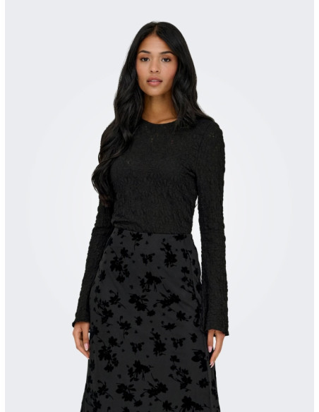 Camiseta manga larga .ONLGIAVANNA L/S TOP JRS