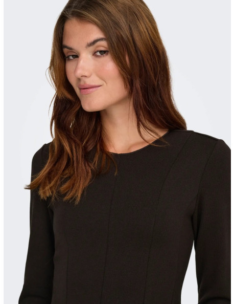 Camiseta punto.ONLKENYA L/S PEPLUM TOP PRI JRS