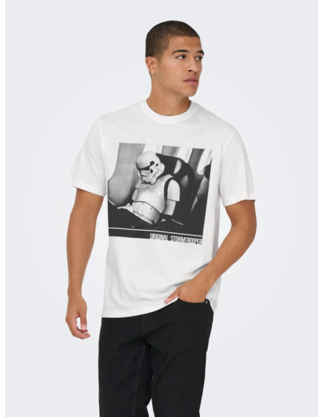 Camiseta star wars . ONSSTORMTROOPER REG SS LIC TEE
