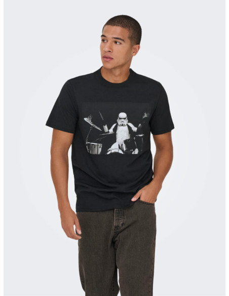 Camiseta star wars . ONSSTORMTROOPER REG SS LIC TEE