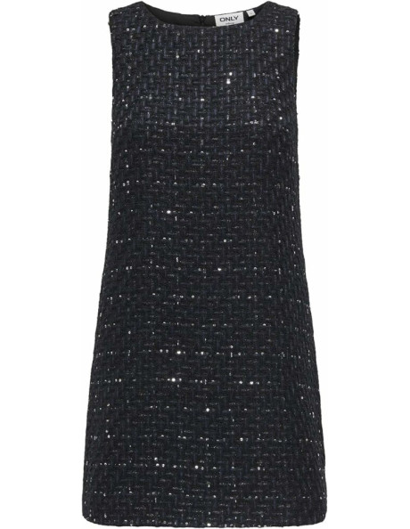 Vestido de lentejuelas bouclé. ONLICY S/L BOUCLE SEQUIN DRESS TLR