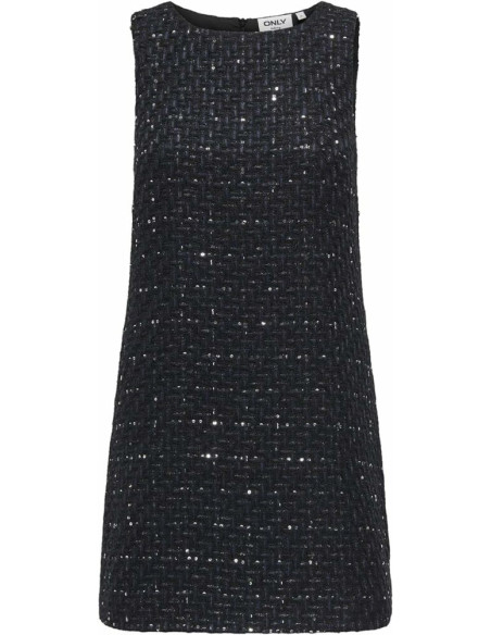 Vestido de lentejuelas bouclé. ONLICY S/L BOUCLE SEQUIN DRESS TLR