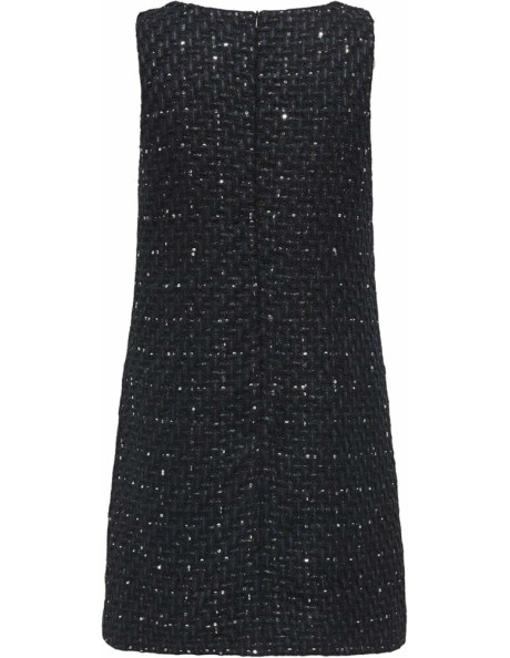 Vestido de lentejuelas bouclé. ONLICY S/L BOUCLE SEQUIN DRESS TLR