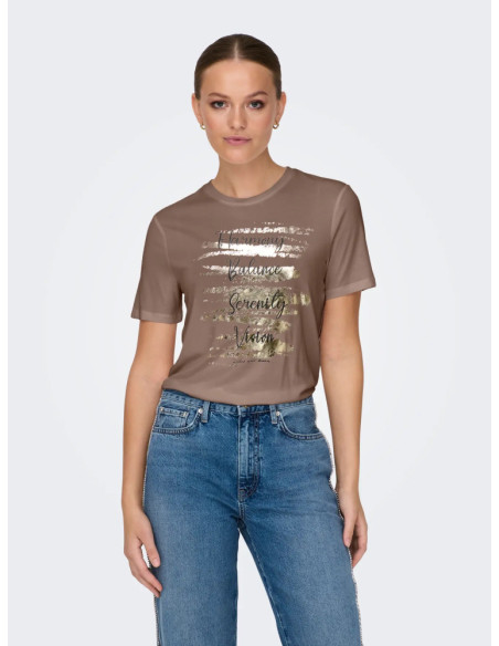 Camiseta . ONLFREE LIFE MODAL S/S ATELIER TOP JRS