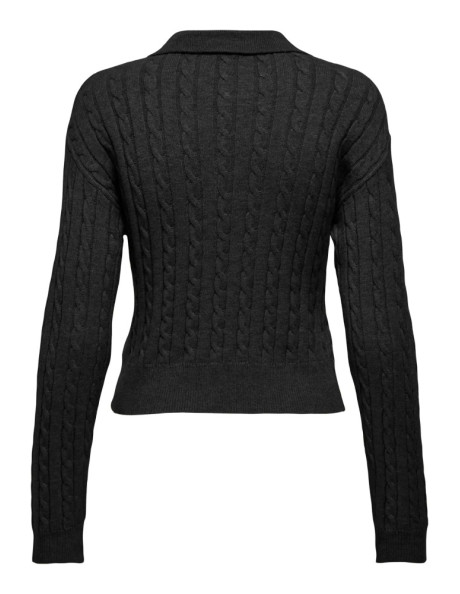 Polo punto . ONLKATIA LS CABLE POLO CC KNT