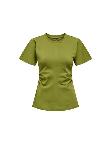 Camiseta  .ONLMARIE LIFE S/S RUCHING TOP JRS NOOS