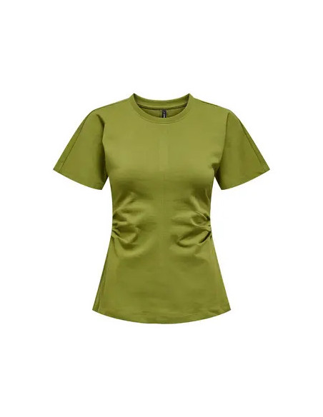 Camiseta  .ONLMARIE LIFE S/S RUCHING TOP JRS NOOS