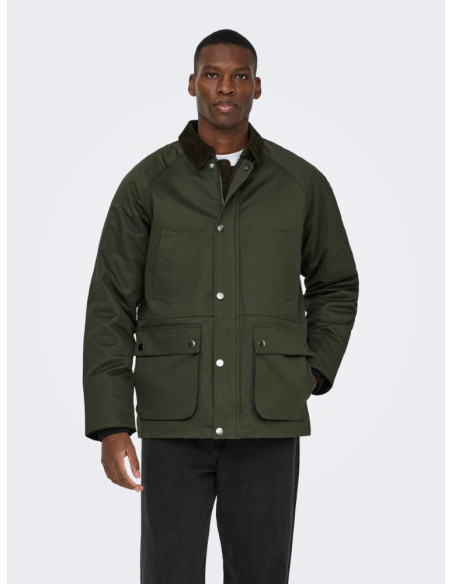 Cazadora . ONSBOB WAXED JACKET OTW