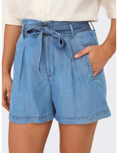 Bermudas . ONLCHARIS LIFE HW BELT SHORTS CC WVN
