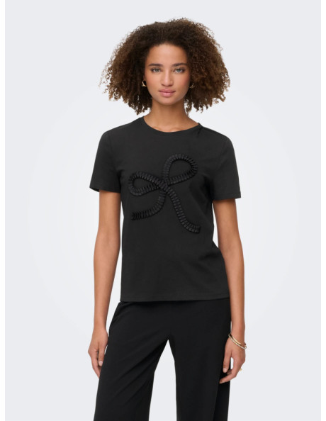 Camiseta lazo . ONLALICE S/S O-NECK TOP BOX JRS