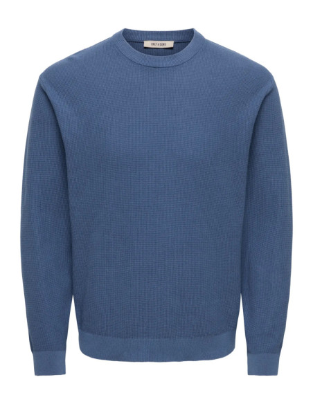 Jersey liso punto . ONSTONY DS 12 LS WAFFLE CREW KNIT NOOS