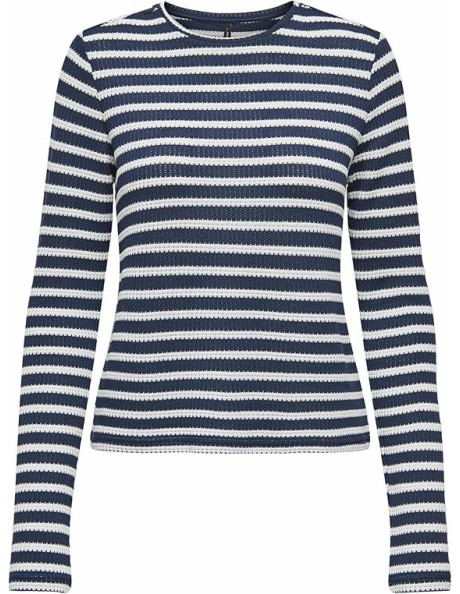Top rayas  . ONLBIRGITTE L/S O-NECK TOP JRS