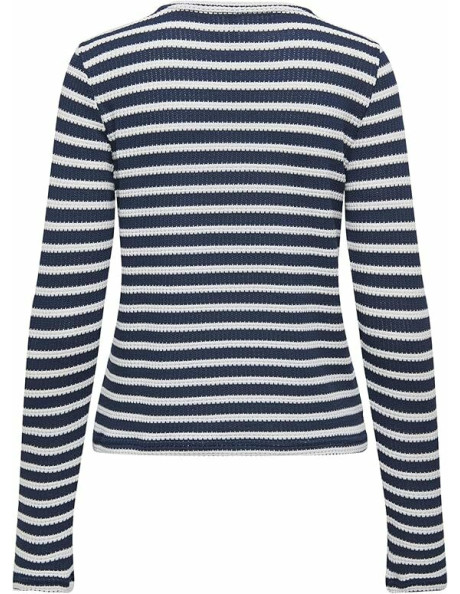 Top rayas  . ONLBIRGITTE L/S O-NECK TOP JRS