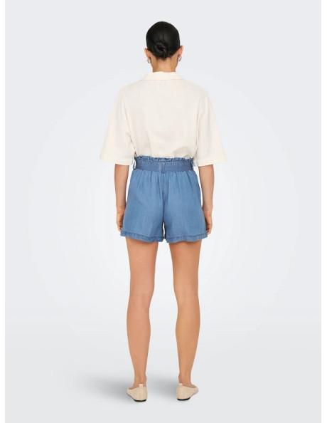 Bermudas . ONLCHARIS LIFE HW BELT SHORTS CC WVN