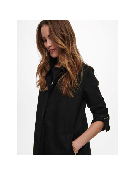 Abrigo antelina.  ONLJOLINE FAUX SUEDE COAT CC OTW