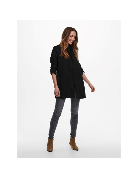 Abrigo antelina.  ONLJOLINE FAUX SUEDE COAT CC OTW