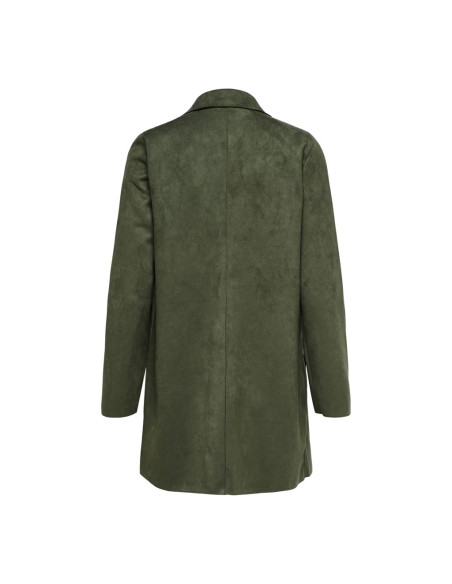Abrigo antelina.  ONLJOLINE FAUX SUEDE COAT CC OTW
