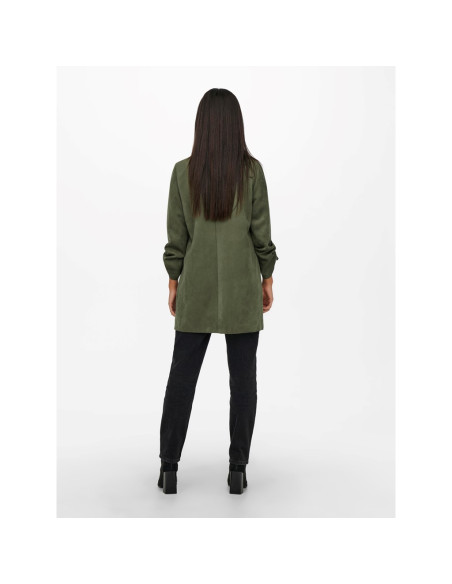 Abrigo antelina.  ONLJOLINE FAUX SUEDE COAT CC OTW