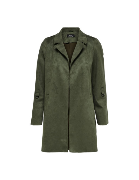 Abrigo antelina.  ONLJOLINE FAUX SUEDE COAT CC OTW