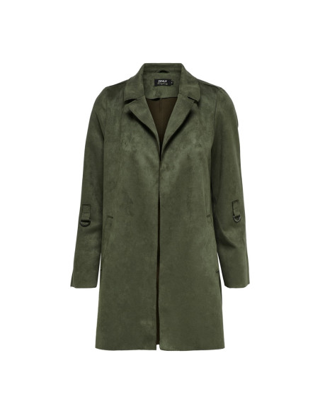 Abrigo antelina.  ONLJOLINE FAUX SUEDE COAT CC OTW