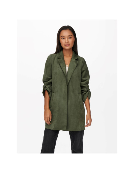 Abrigo antelina.  ONLJOLINE FAUX SUEDE COAT CC OTW