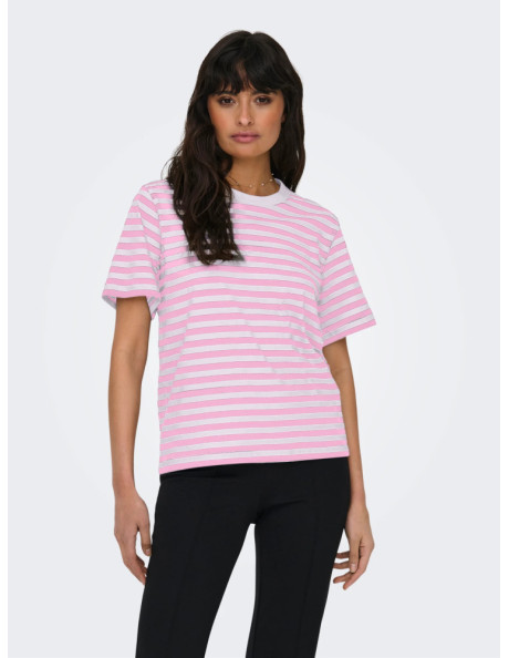 Camiseta rayas .ONLLIVINA S/S STRIPE TEE JRS NOOS