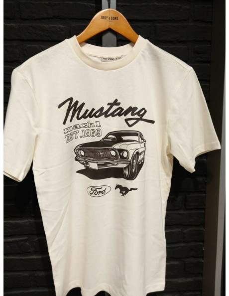 Camiseta mustang  . ONSFORD RLX SS LIC TEE VD