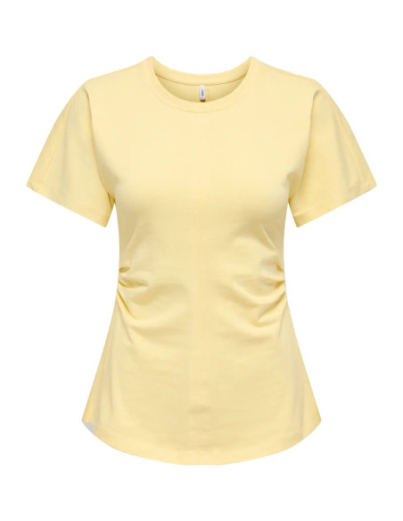 Camiseta  .ONLMARIE LIFE S/S RUCHING TOP JRS NOOS