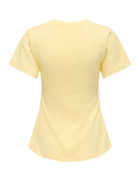 Camiseta  .ONLMARIE LIFE S/S RUCHING TOP JRS NOOS