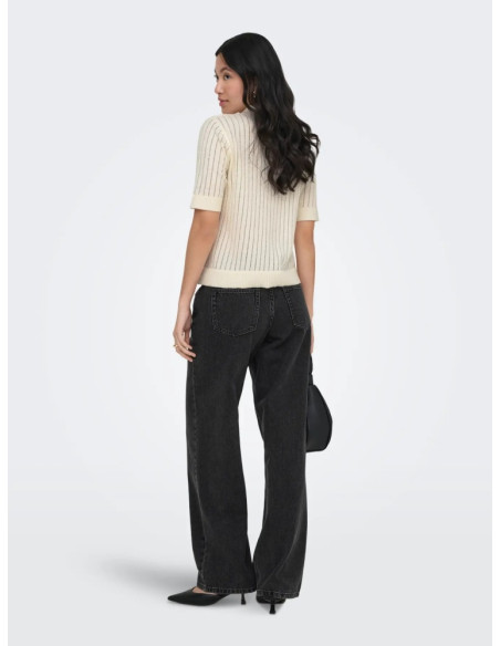 Cárdigan manga corta.ONLELMA POLO S/S CARDIGAN KNT NOOS