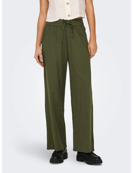 Pantalón flojito .ONLTIZANA COTTON LOOSE PANTS WVN NOOS