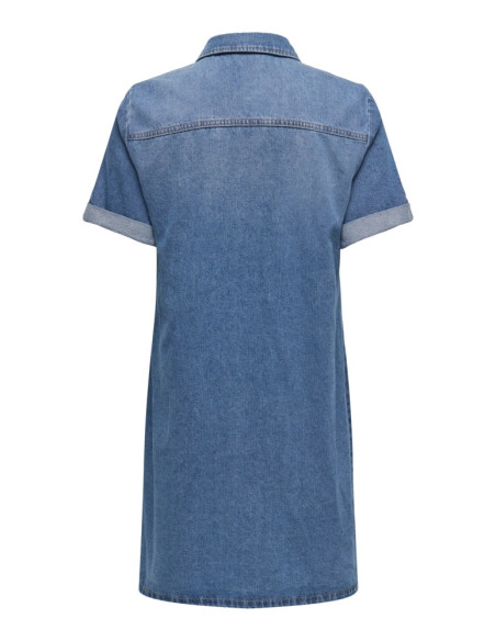 Vestido vaquero. ONLLISA S/S DNM DRESS GUA NOOS