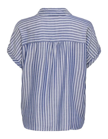 ONLGIBSI-PUORI SS V-NECK SHIRT WVN