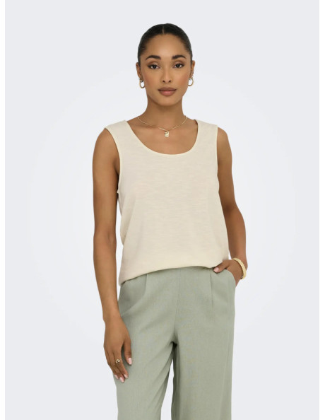 Camiseta asas .ONLFREDA S/L U-NECK MIX TOP BOX JRS