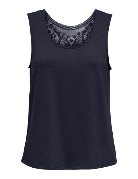 Camiseta asas .ONLFREDA S/L U-NECK MIX TOP BOX JRS