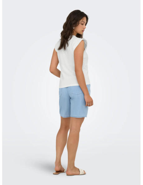 Camiseta sin manga . ONLHENRIETTE LIFE S/L MIX TOP JRS