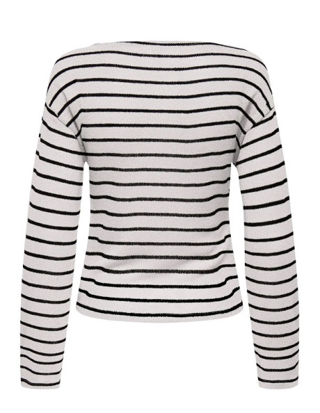 Jersey . ONLSPEZIA LIFE L/S BOATNECK TOP MOCH JRS